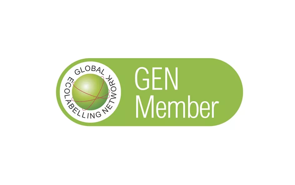 Logo GEN Member, Global Network Ecolaelling