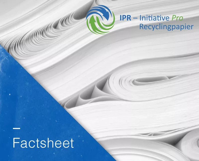 Factsheet Recyclingpapier wirkt