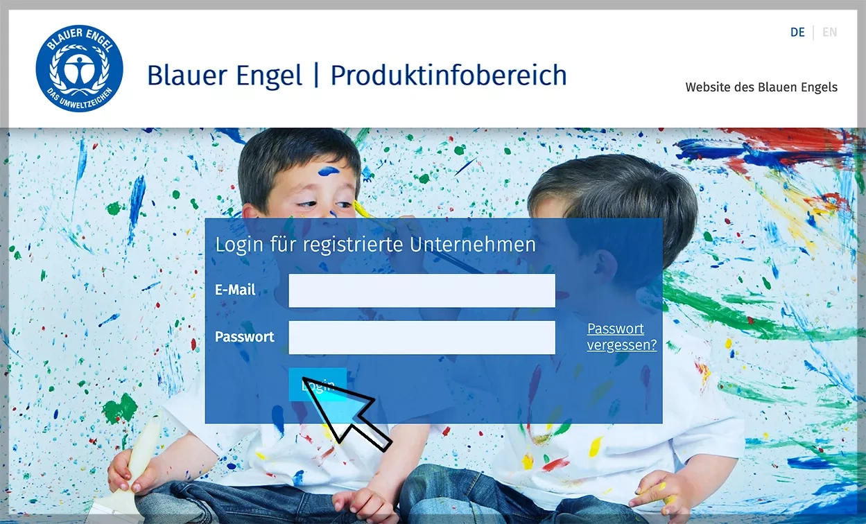 Eingabemaske Produktinfobereich