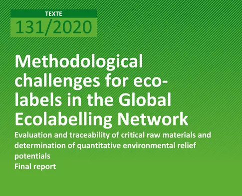 Cover: Hintergrund UBA zu Global Ecolabelling Network