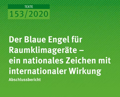 Cover: Hintergrund UBA zu Raumklimageräte