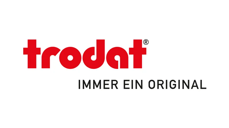 Logo trodat, immer ein Original