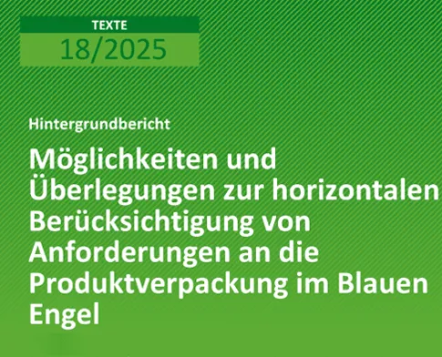 Cover zum Hintergrundsbericht Produktverpackungen
