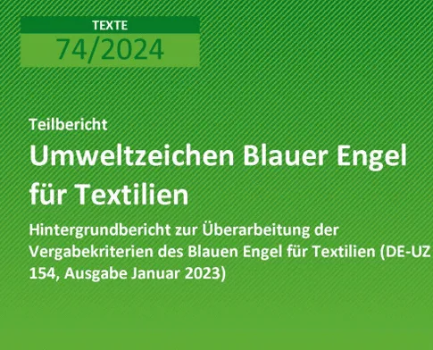 Cover zumTeilbericht Textilein