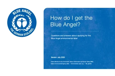 Brochures Cover picture How to get the Blue Angel