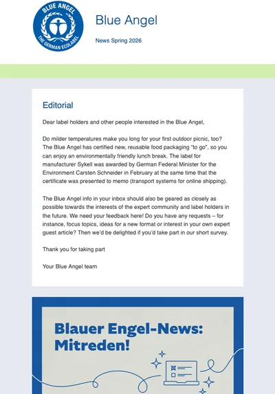 Thumbnail newsletter